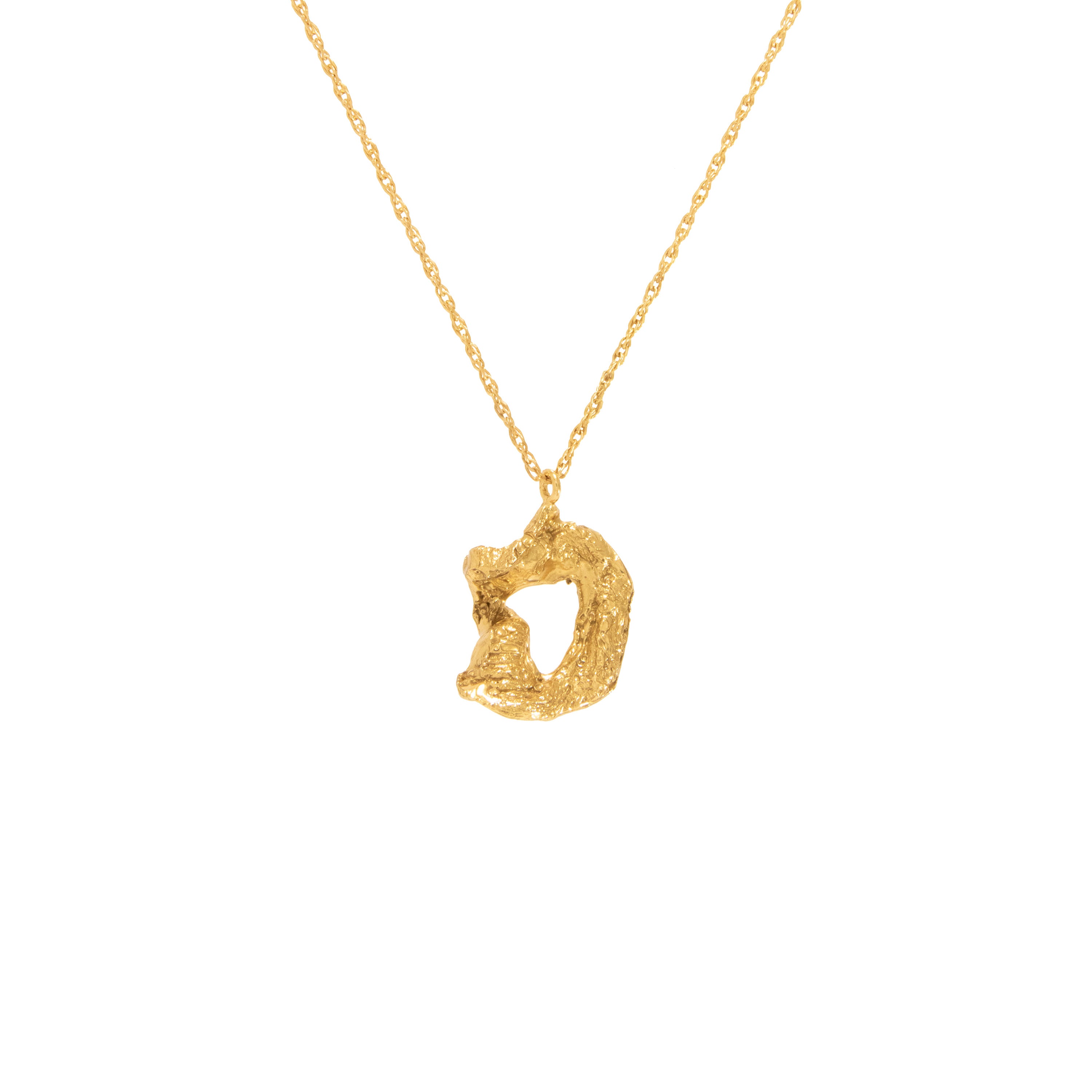 D Alphabet Necklace