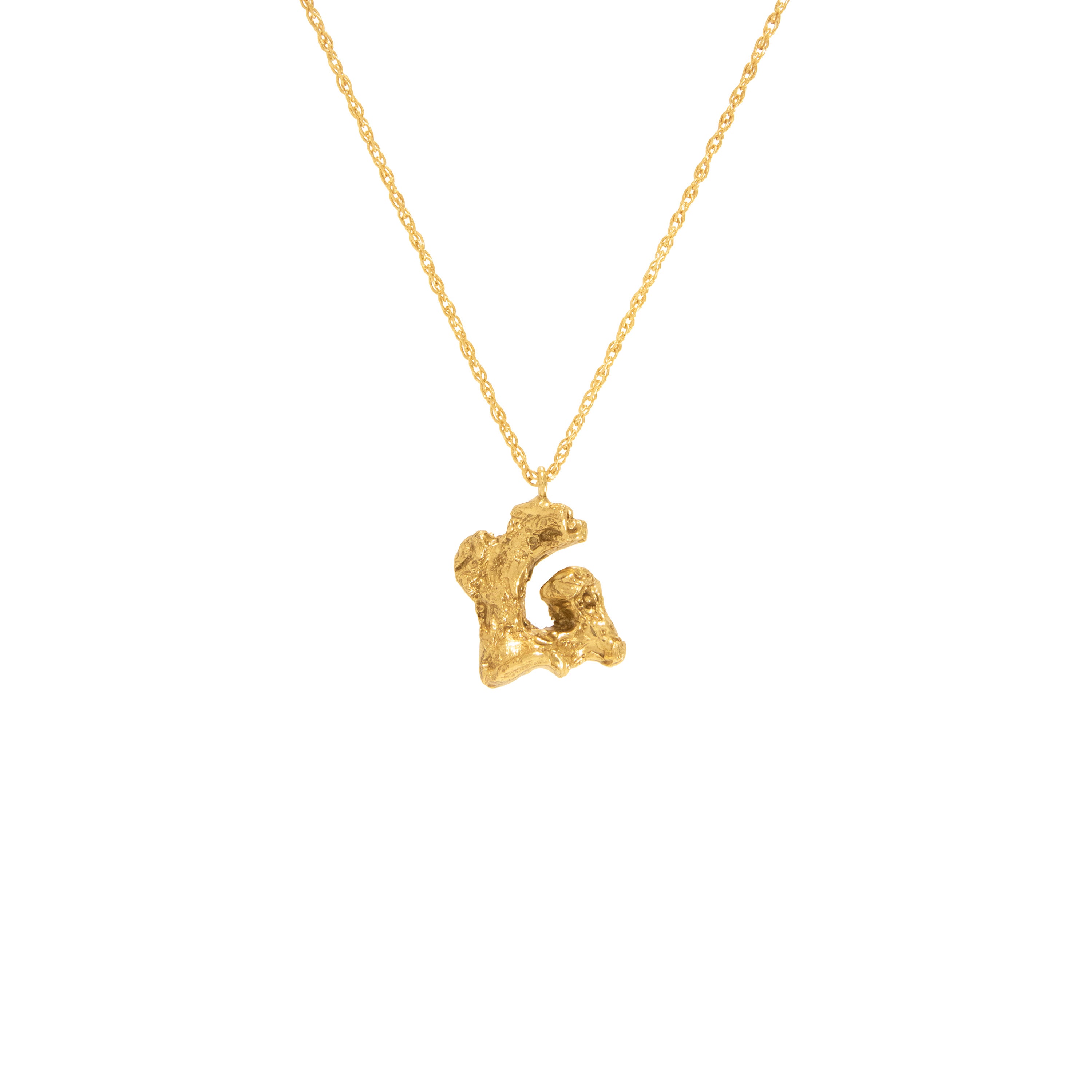 G Alphabet Necklace