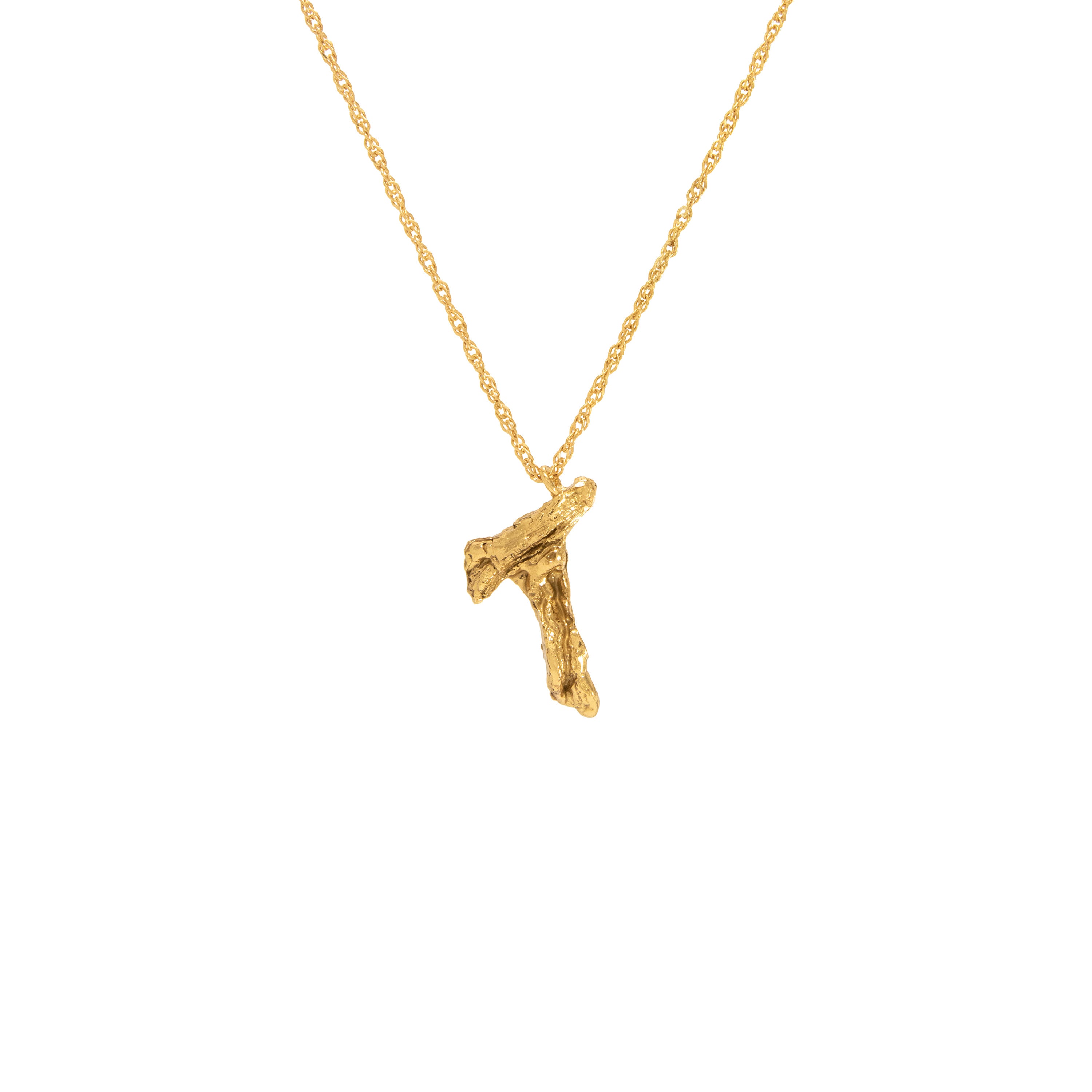 T Alphabet Necklace