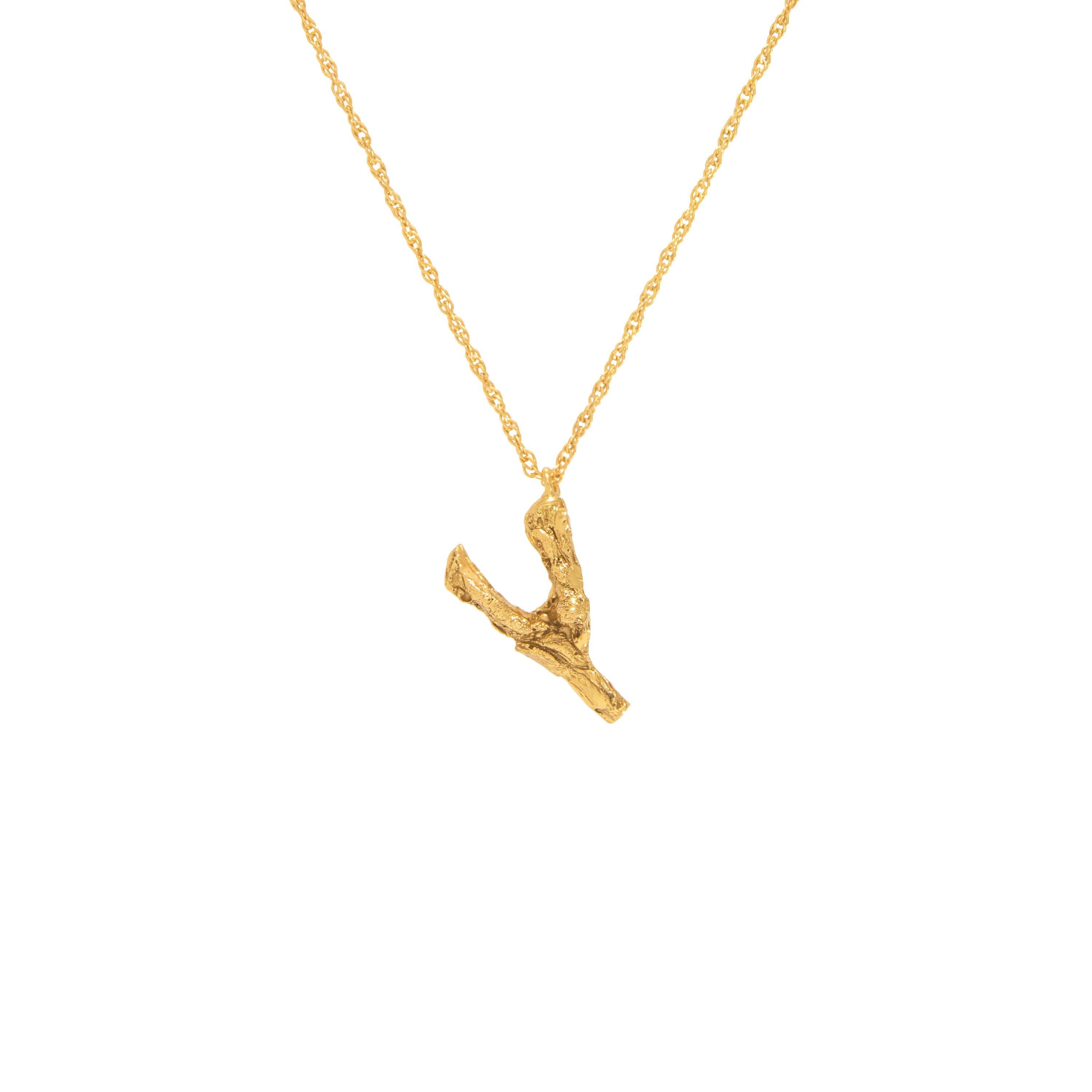 Y Alphabet Necklace