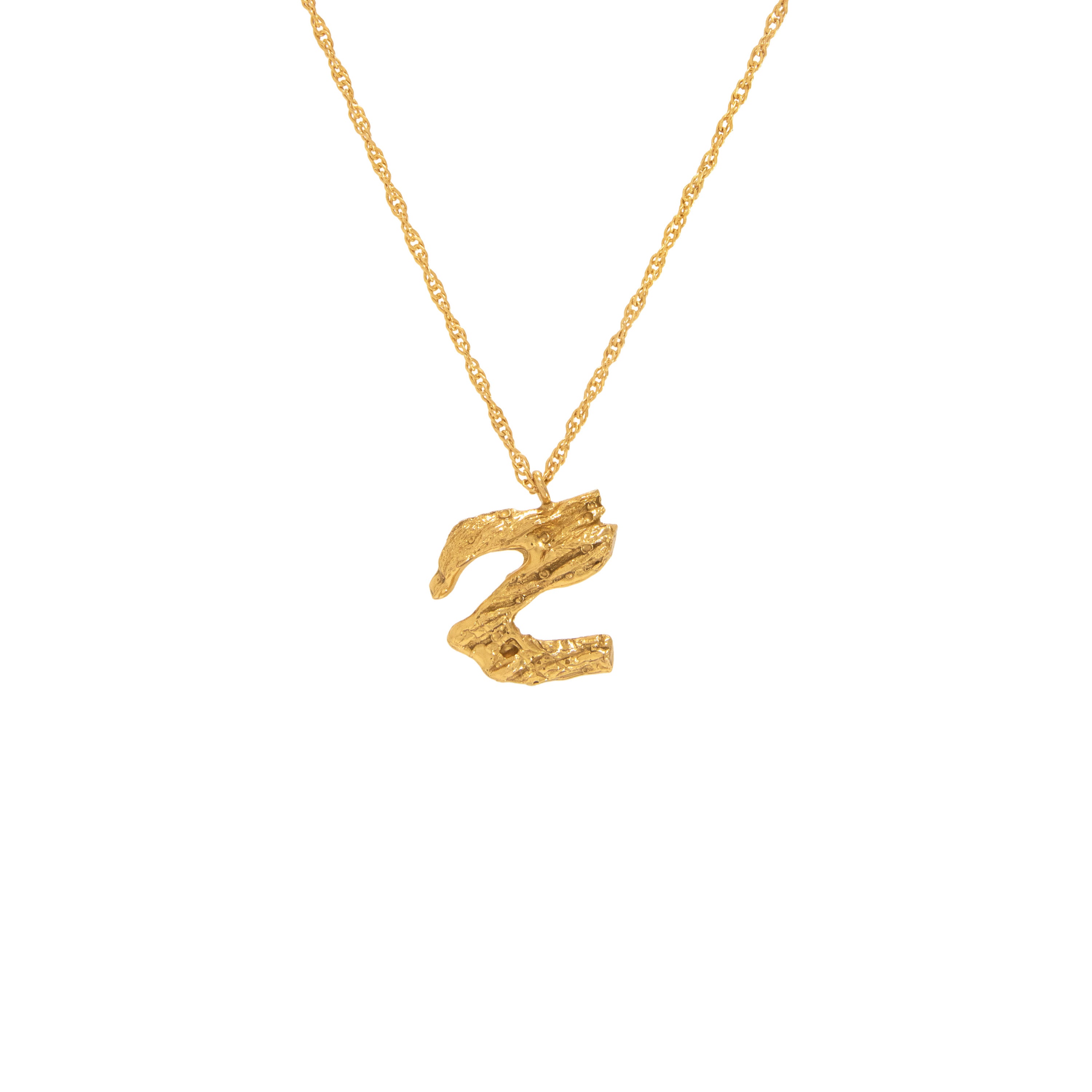 Z Alphabet Necklace