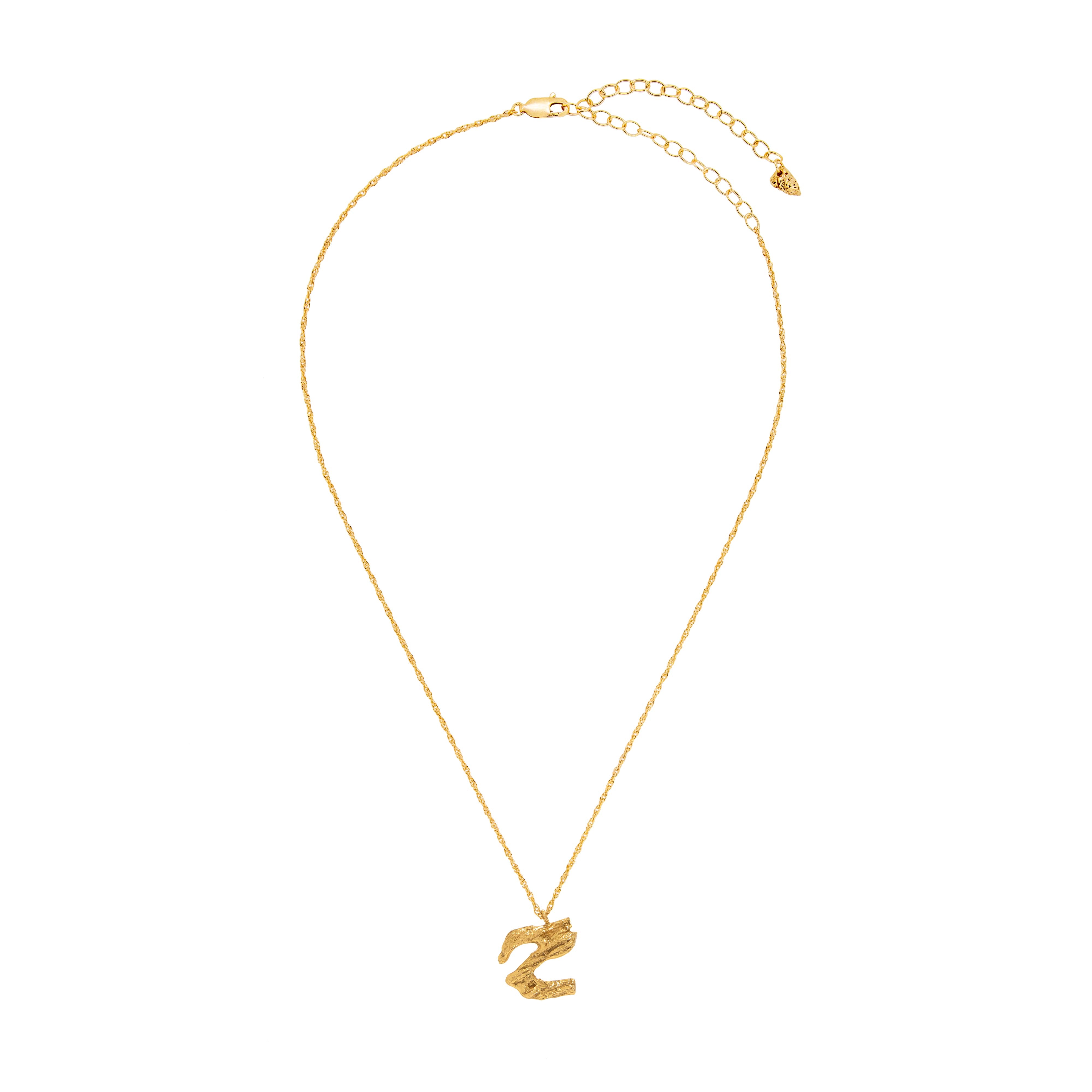 Z Alphabet Necklace