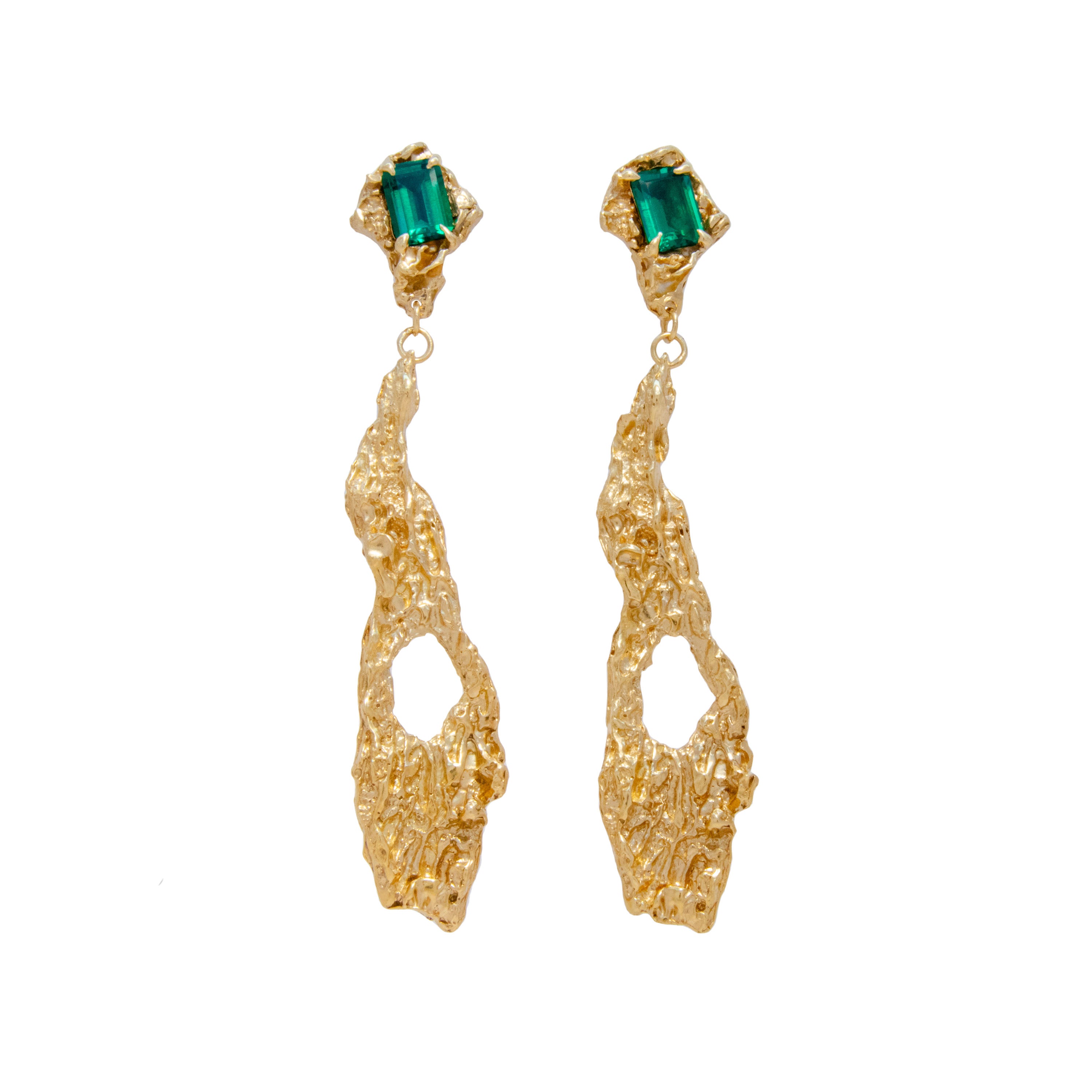 Ceciliae Emerald Earrings