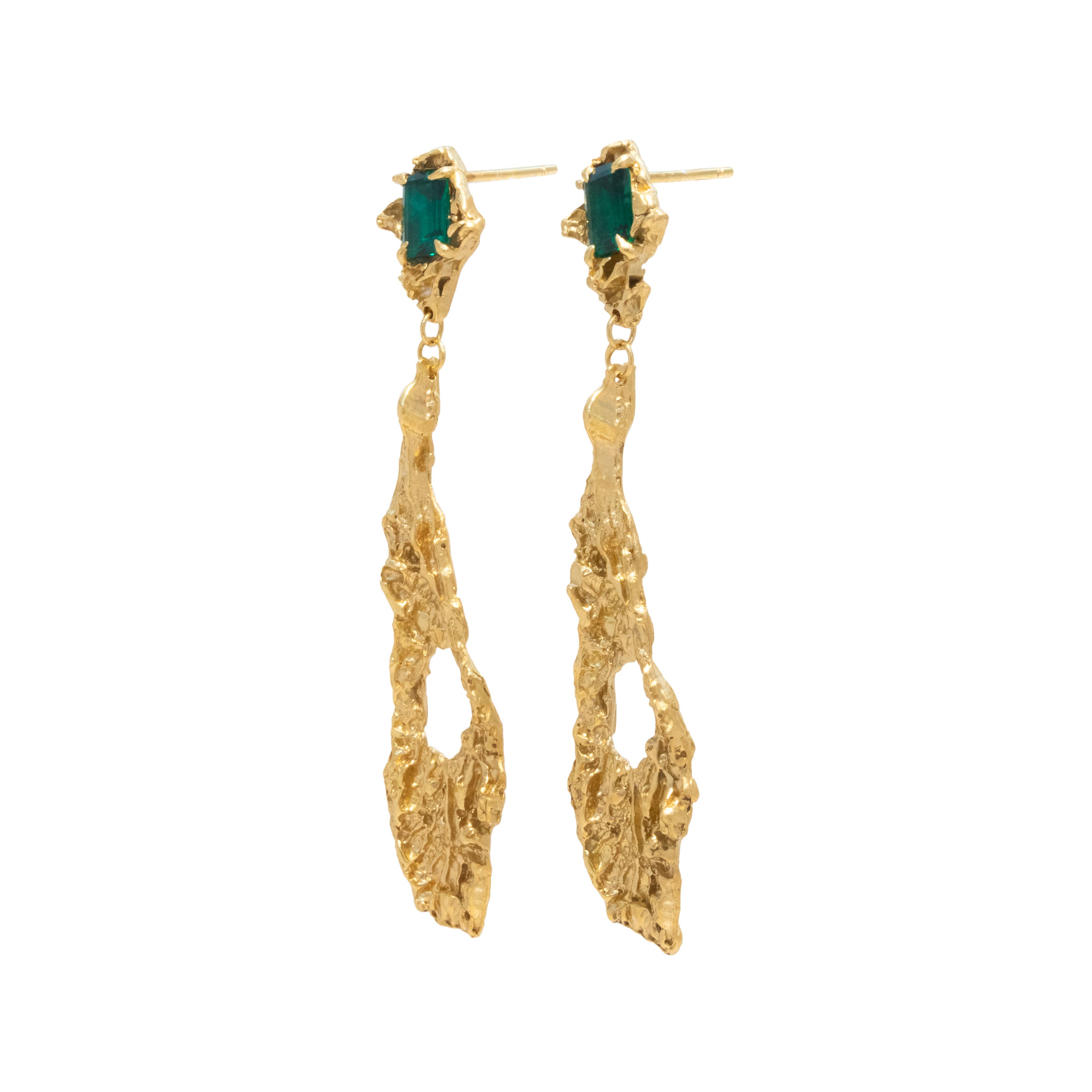 Ceciliae Emerald Earrings