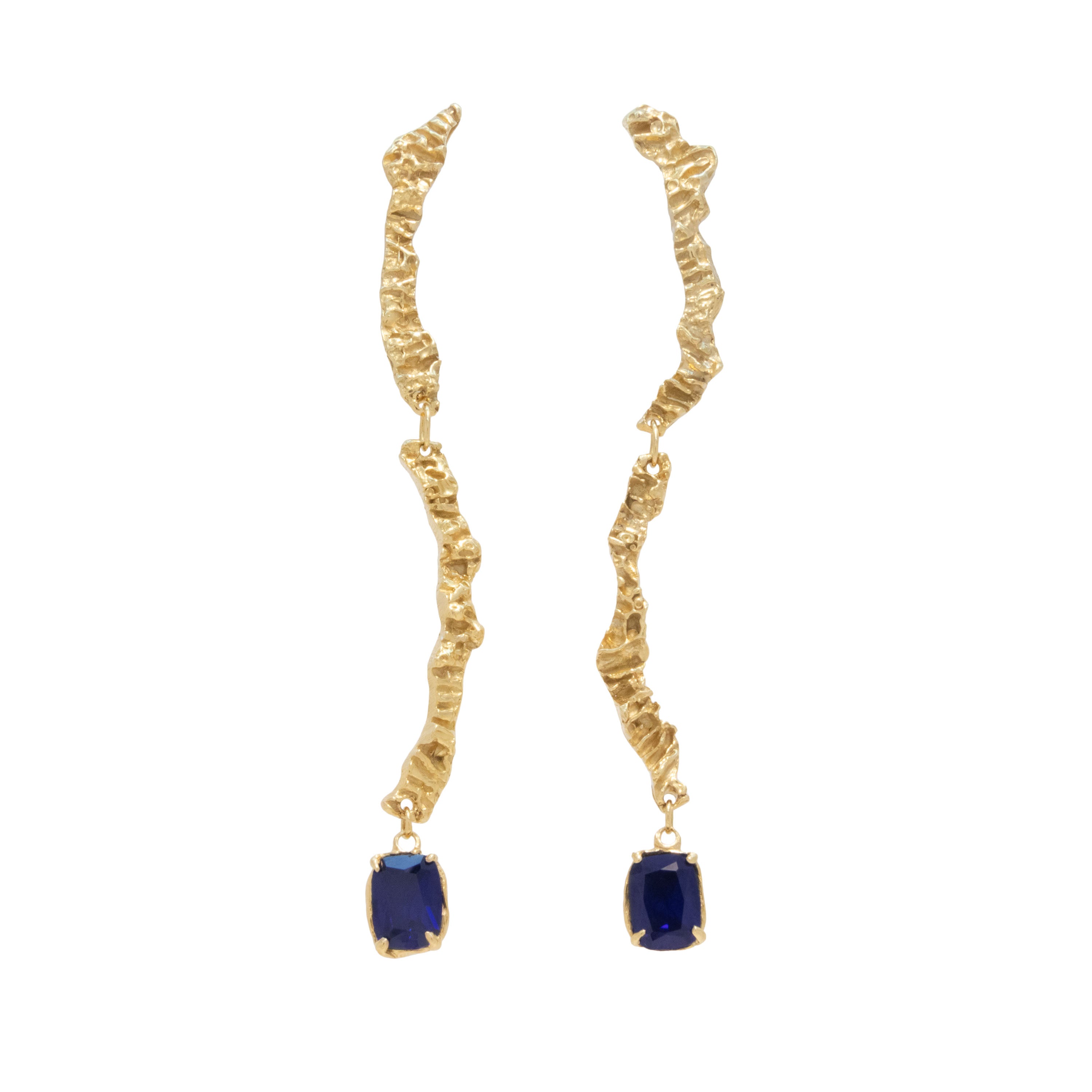 Enoki Sapphire Earrings