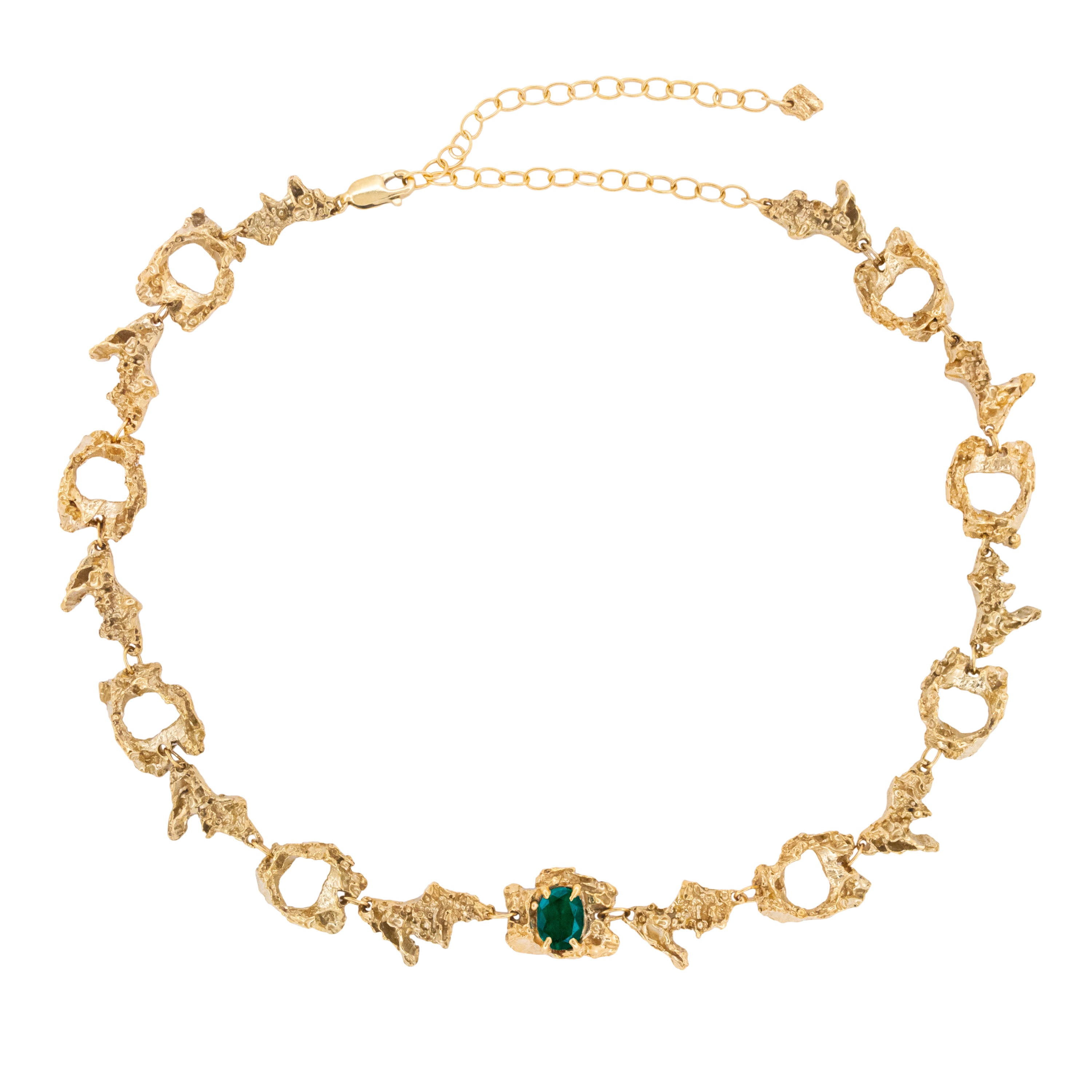 Eryngii Emerald Necklace