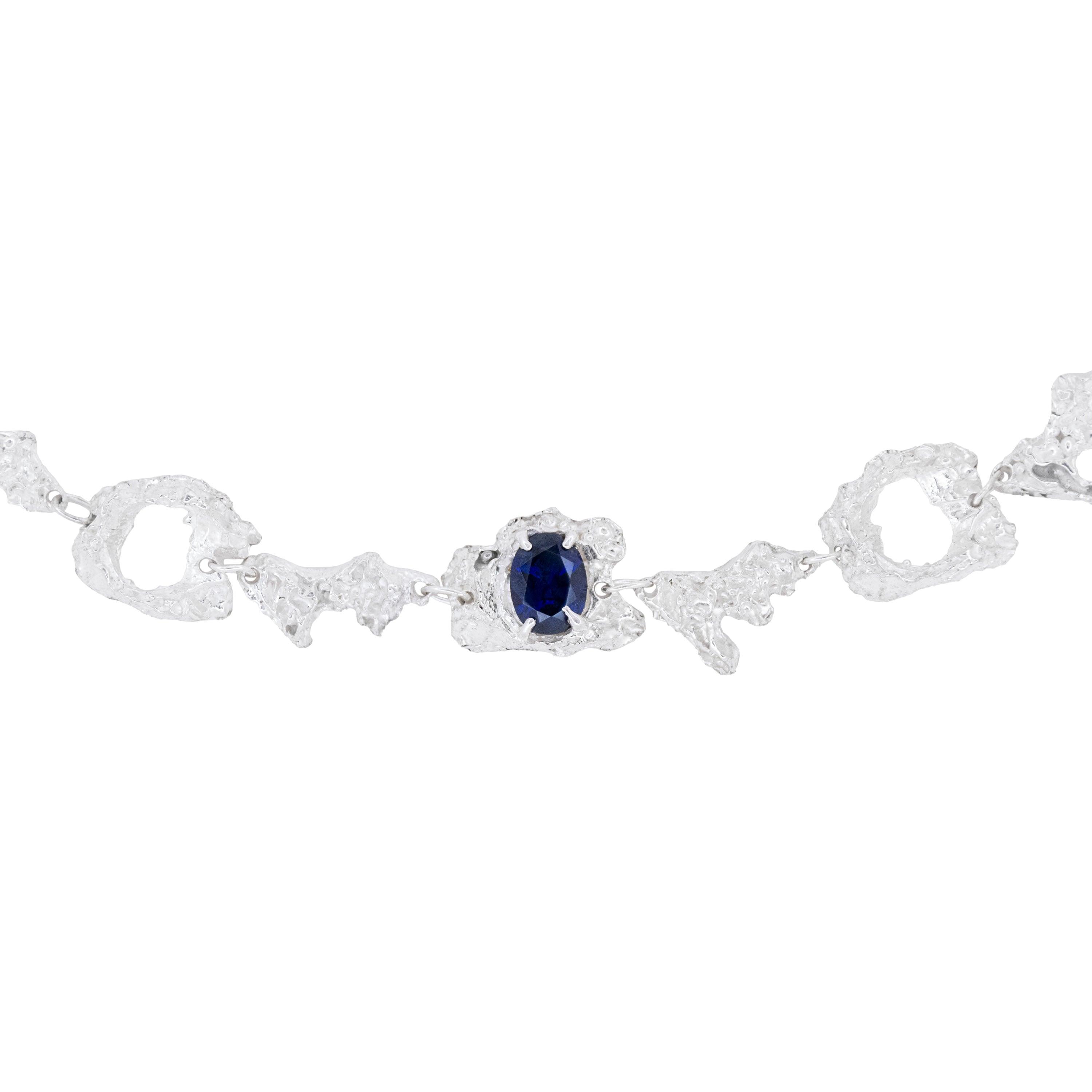 Eryngii Sapphire Argenti Necklace