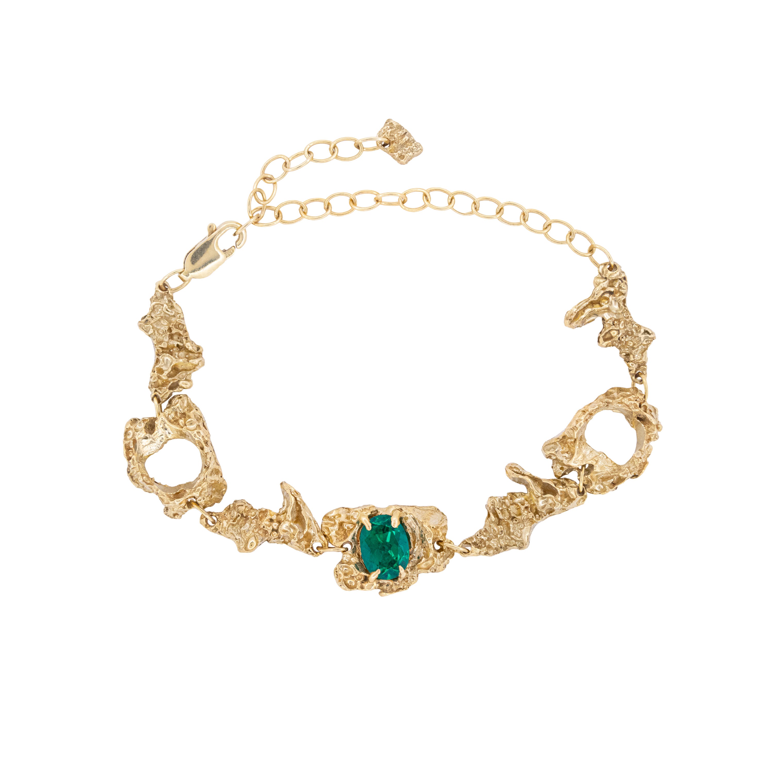 Hira Emerald Bracelet