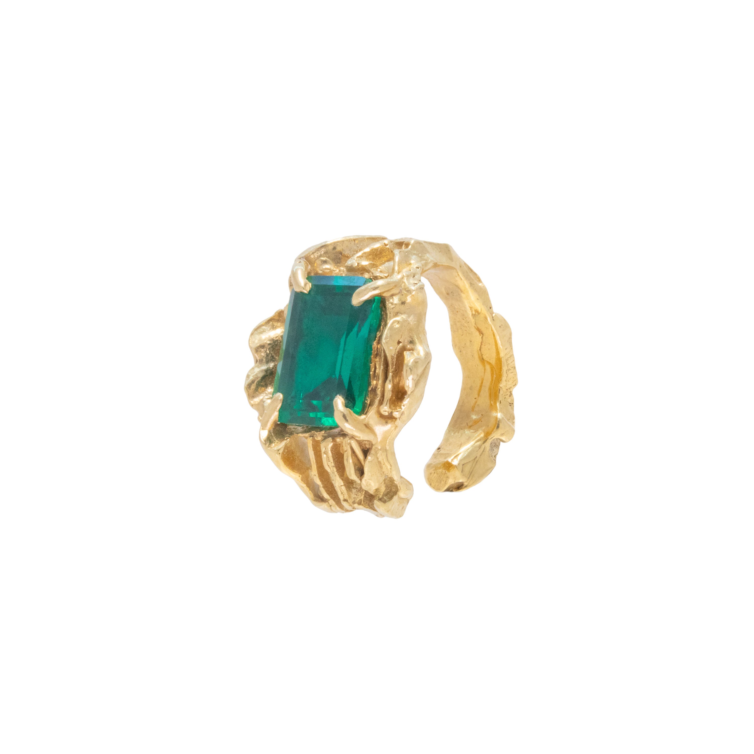 Kinoko Emerald Cuff