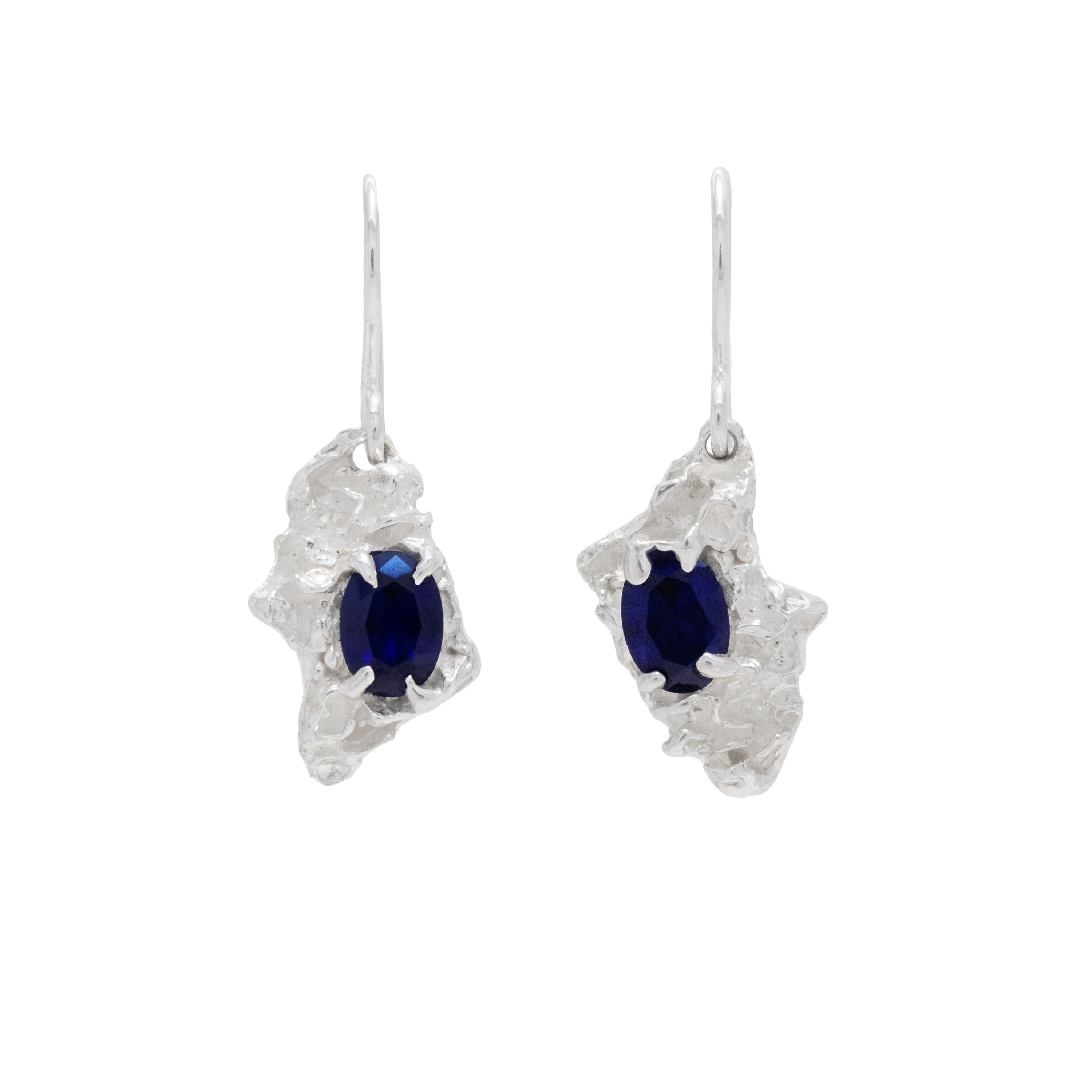 Naoko Sapphire Argenti Earrings