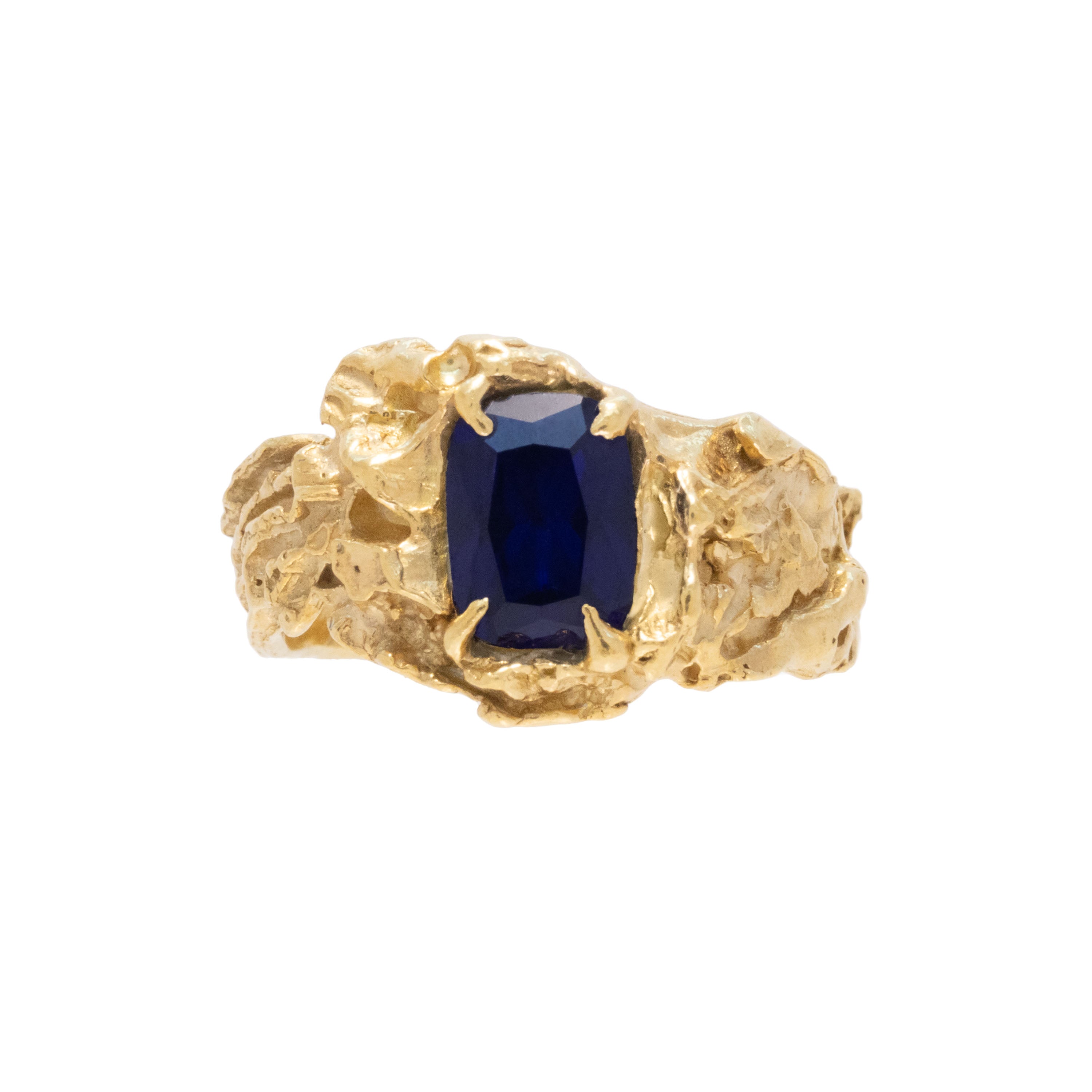 Shimeji Sapphire Ring