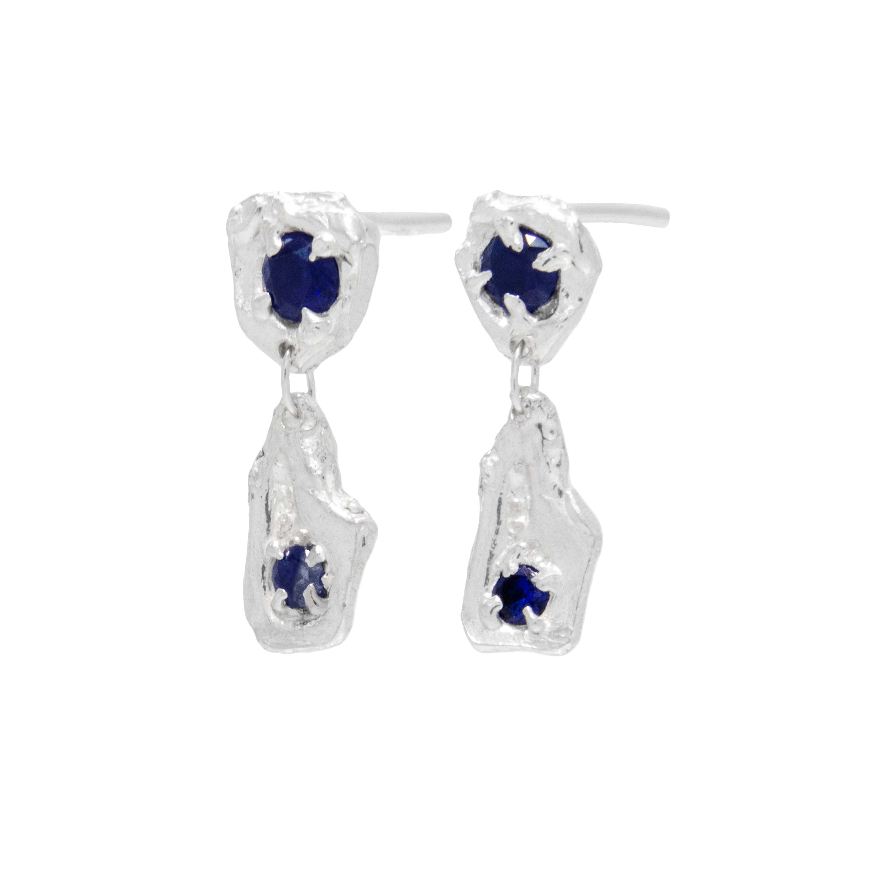 Dia Sapphire Argenti  Earrings