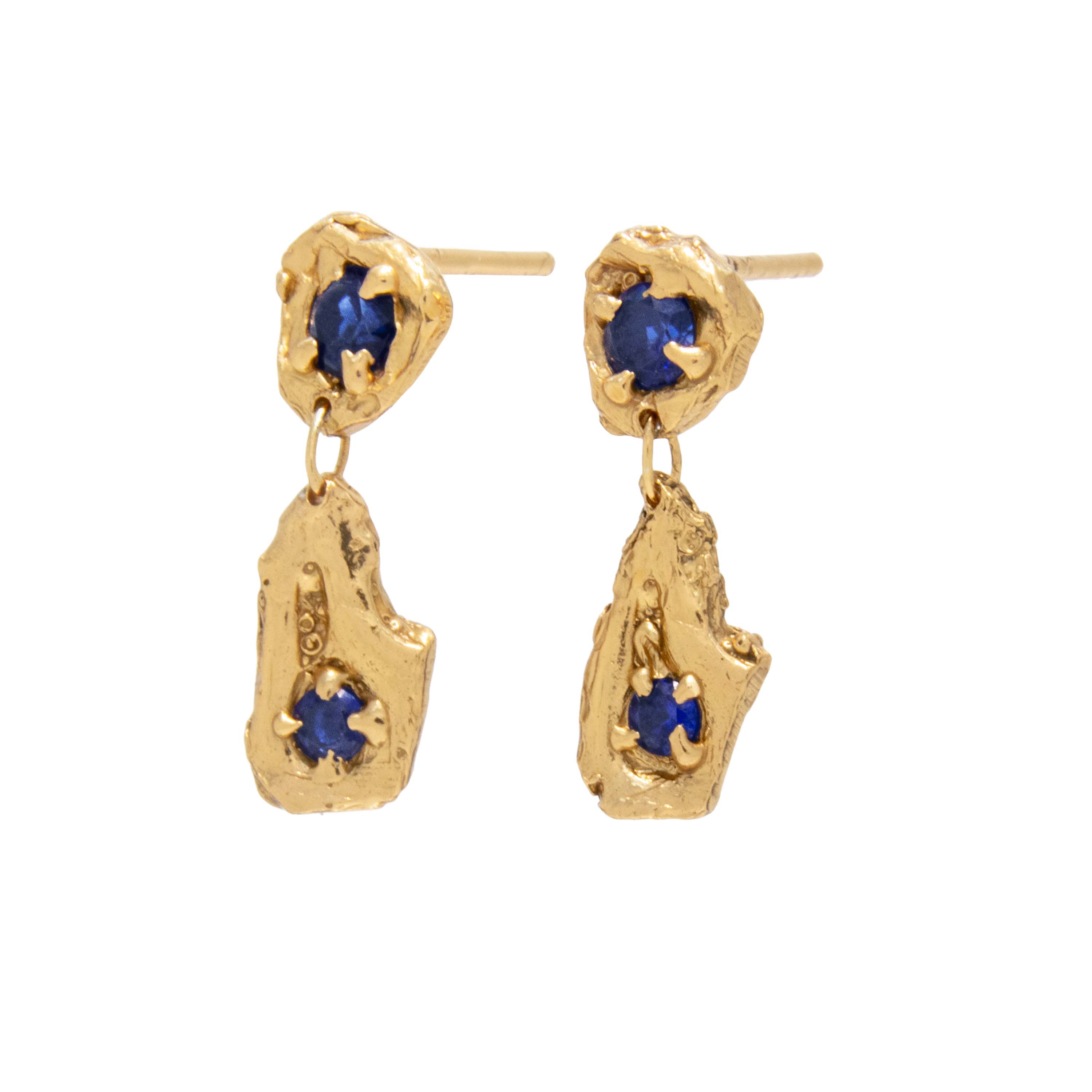 Dia Sapphire Earrings