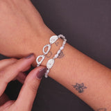 Leoni Recycled Silver Bracelet